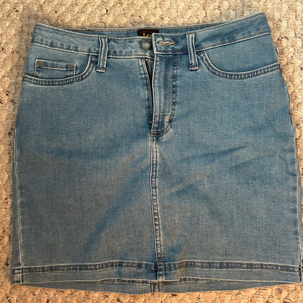 Denim Blue Skirt